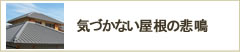 気づかない屋根の悲鳴