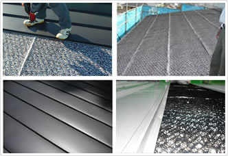 屋根の結露防止 カビ対策 湿気対策に エアギャップシート 製品紹介 販売